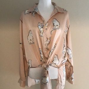Zara Pajama Top